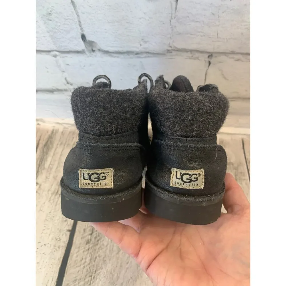 UGGS Boy’s Orin Wool Casual Boots / Size: 13